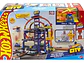 Hot Wheels Pista Mega City Loop Garage 65cm Alto Helicoptero - Miniatura 2