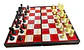 Juego Ajedrez 4 En 1 25x25 Checker Backgammon Poker Plegable - Miniatura 1