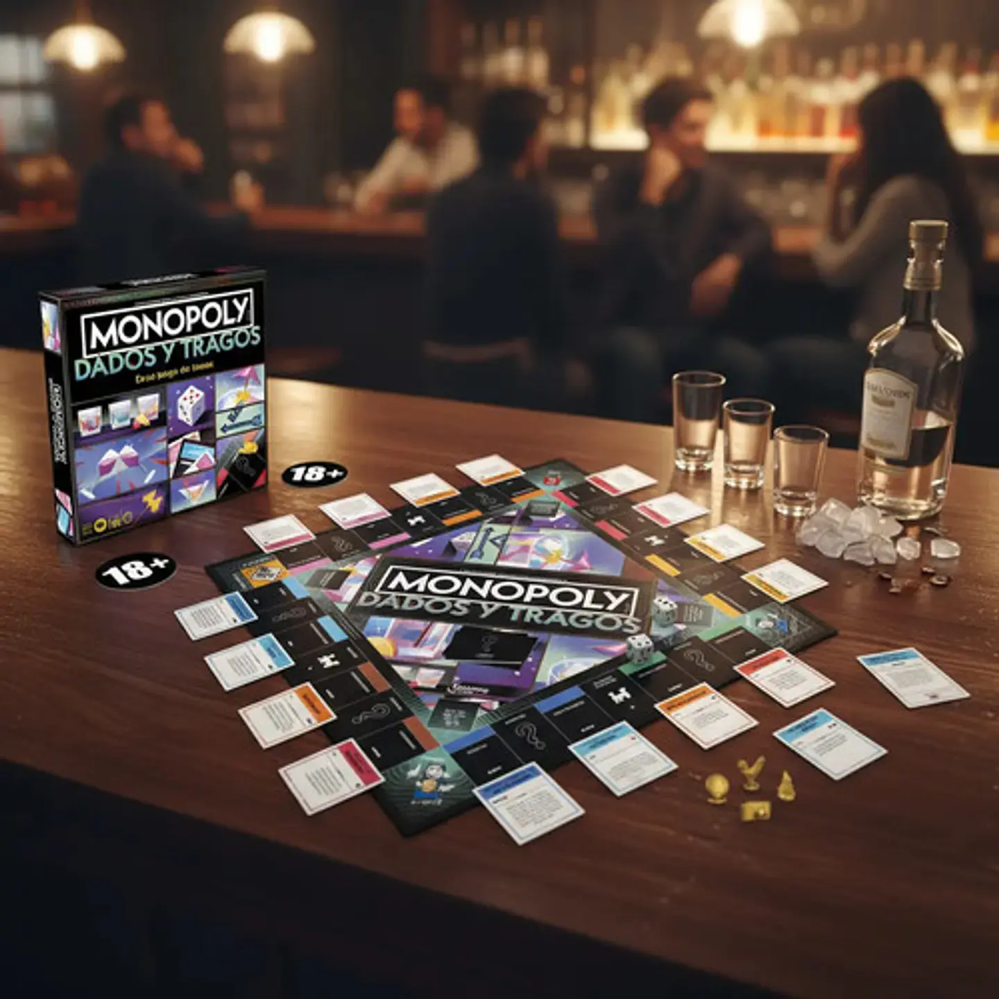 Juego De Mesa Monopoly Tragos Y Dados 2