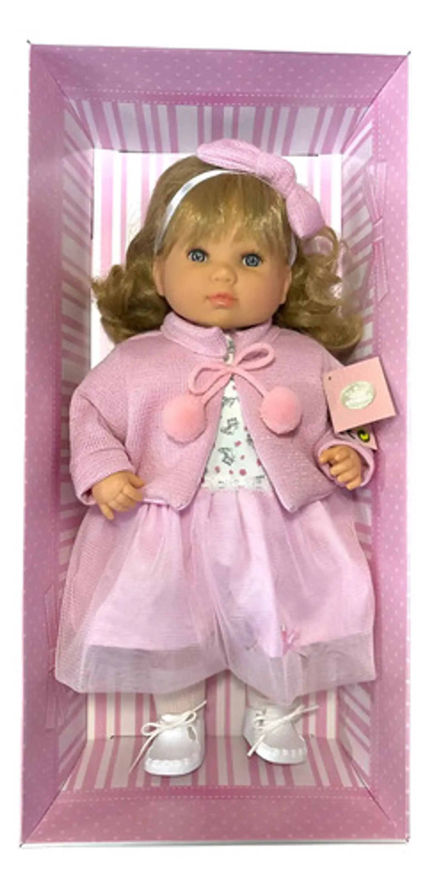 Bebe Reborn Arias  Muñeco Realista 45cm Habla Balaca 1