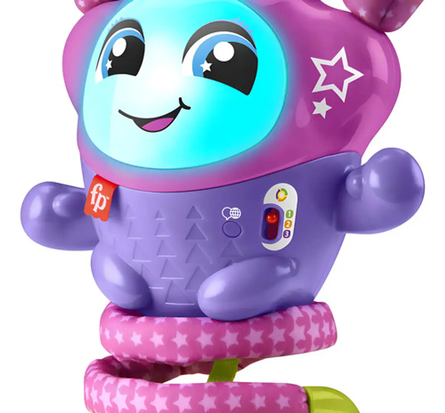 Juguete Para Saltar Y Aprender Para Dj Belle De Fisher-price 1