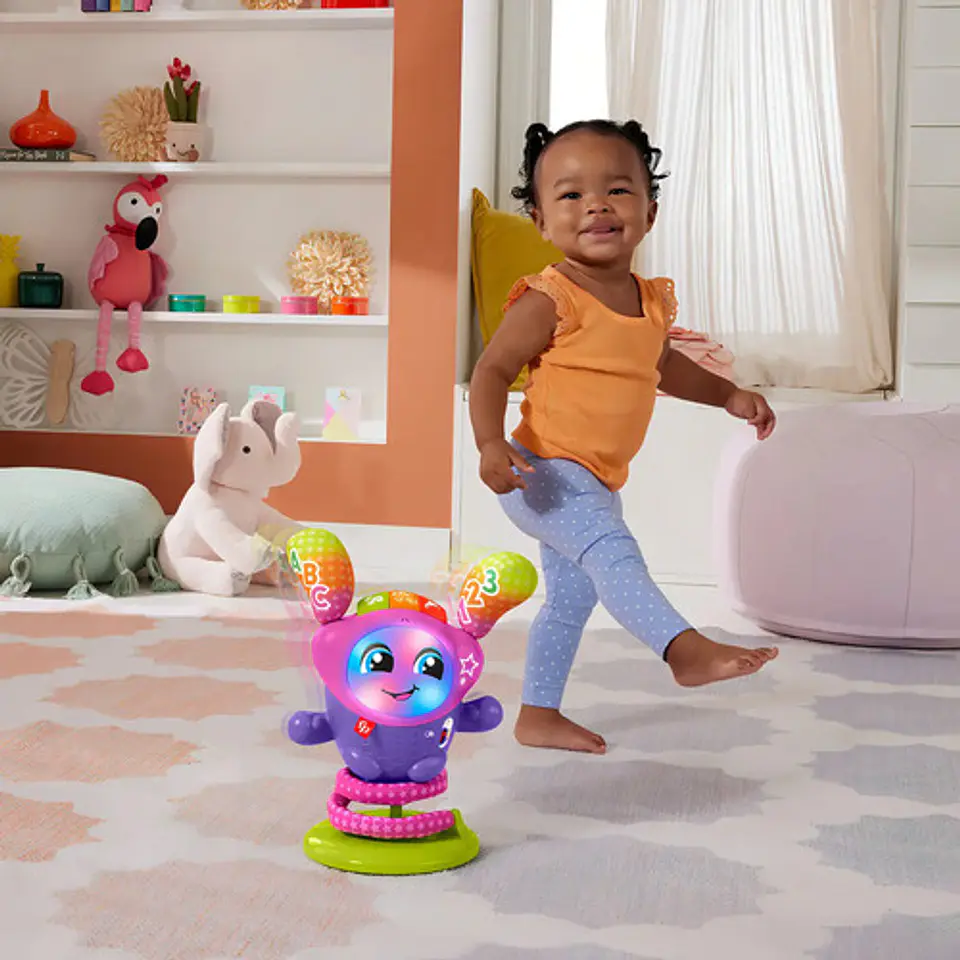 Juguete Para Saltar Y Aprender Para Dj Belle De Fisher-price 3