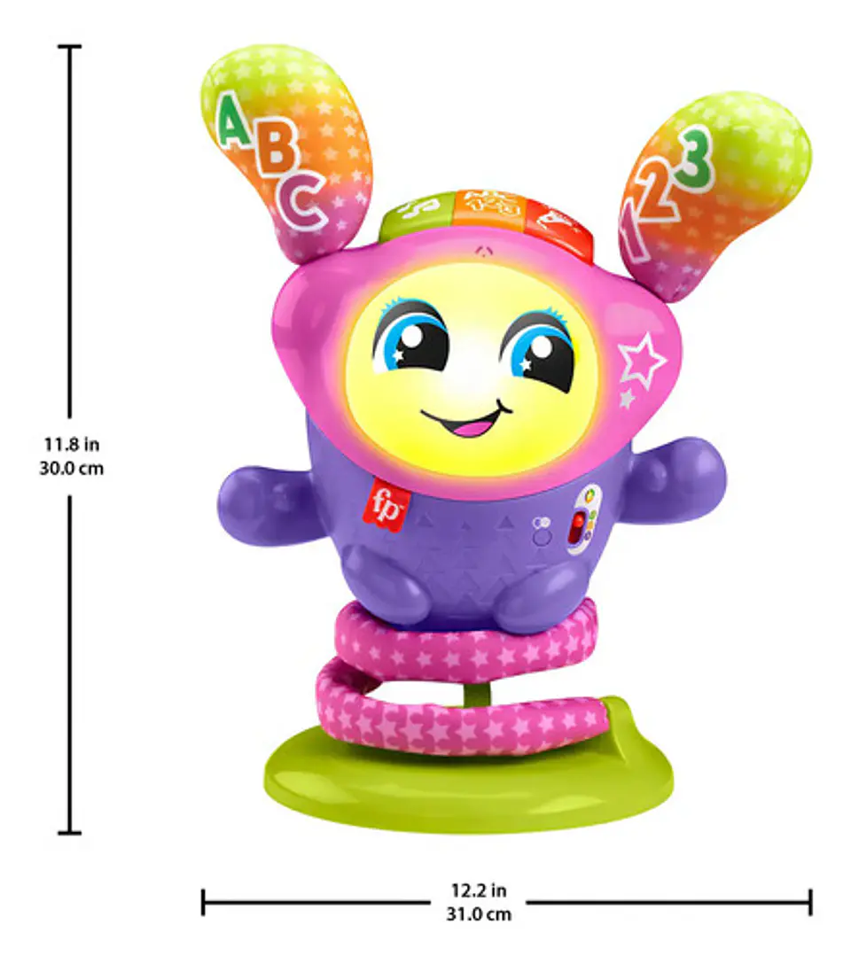 Juguete Para Saltar Y Aprender Para Dj Belle De Fisher-price 6