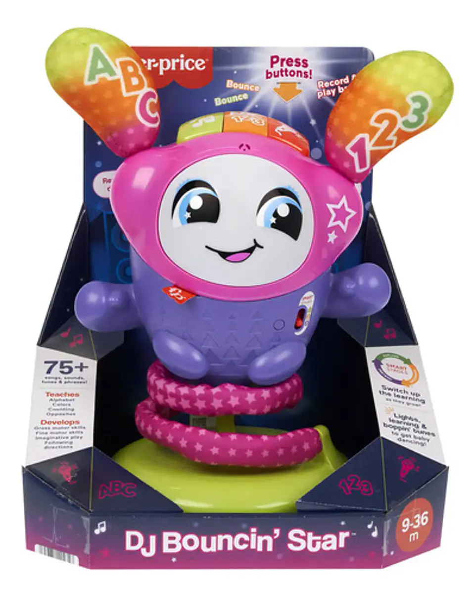 Juguete Para Saltar Y Aprender Para Dj Belle De Fisher-price 7