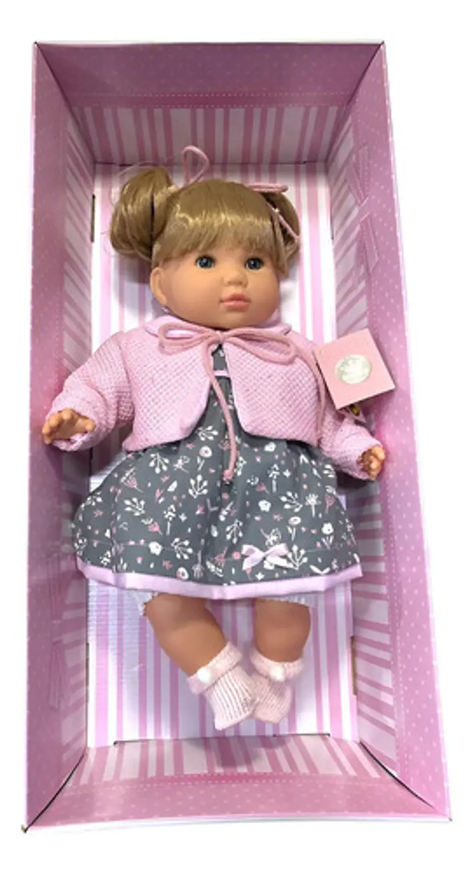 Bebe Reborn Arias España Muñeco Realista 38cm Habla 1