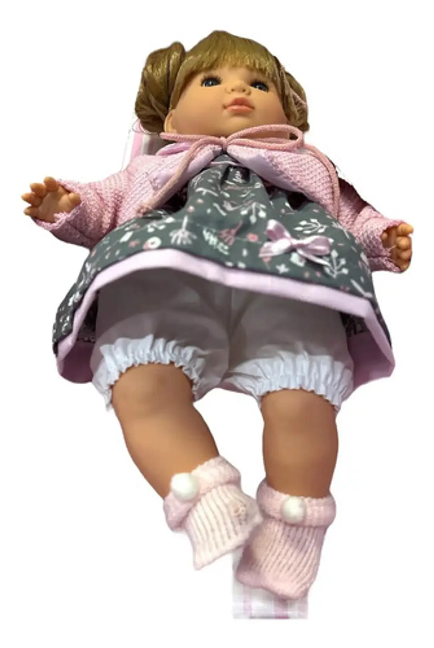 Bebe Reborn Arias España Muñeco Realista 38cm Habla 3