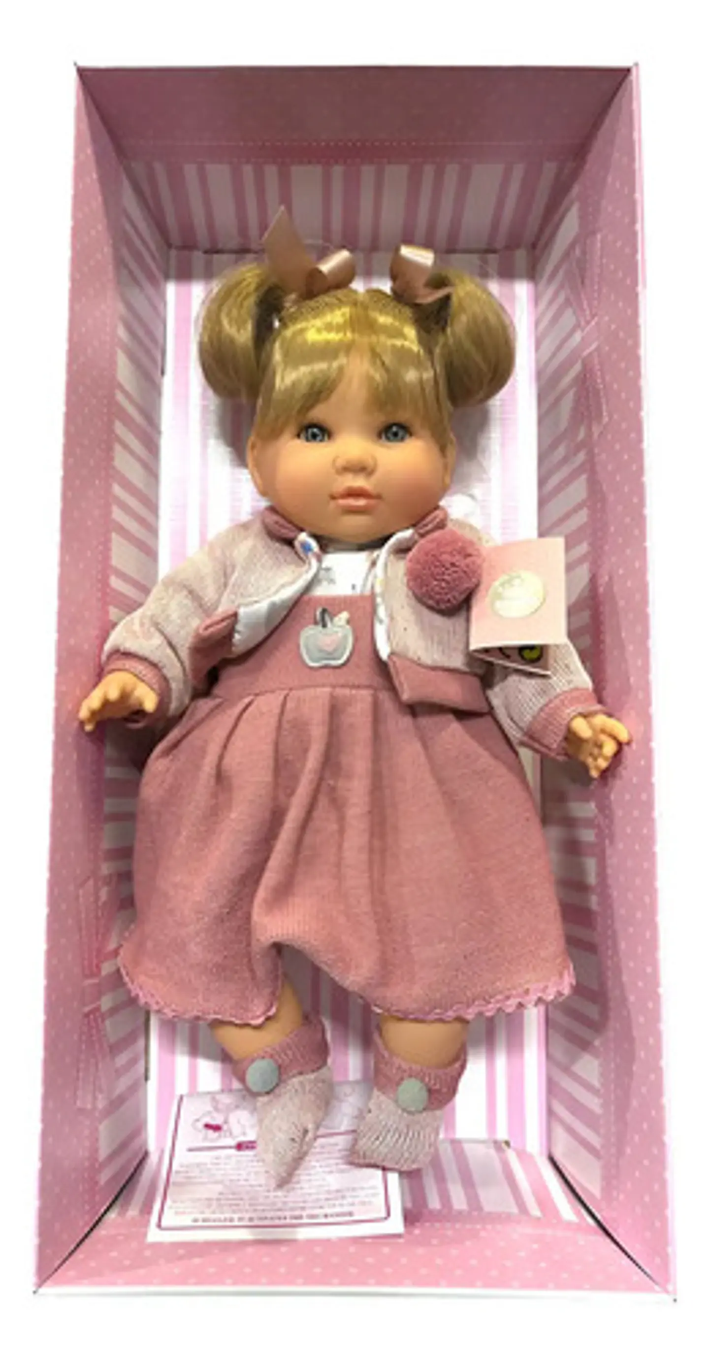 Bebe Reborn Arias España Muñeco Realista 38cm Habla 5