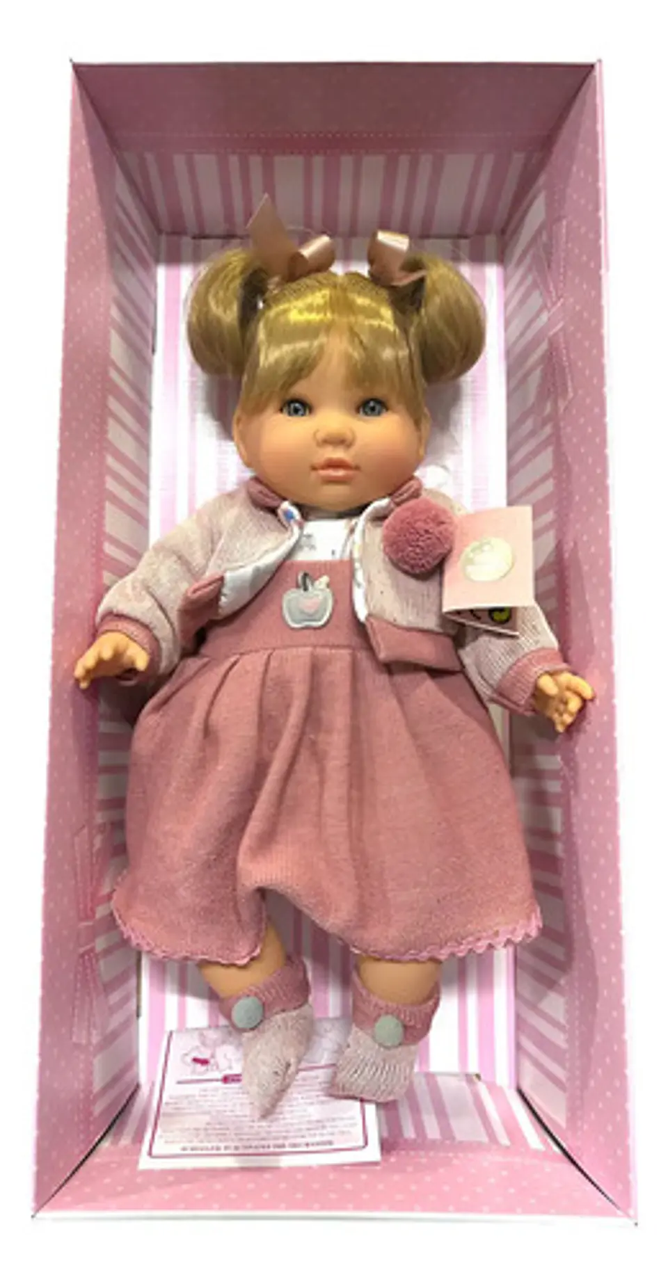 Bebe Reborn Arias España Muñeco Realista 38cm Habla 5
