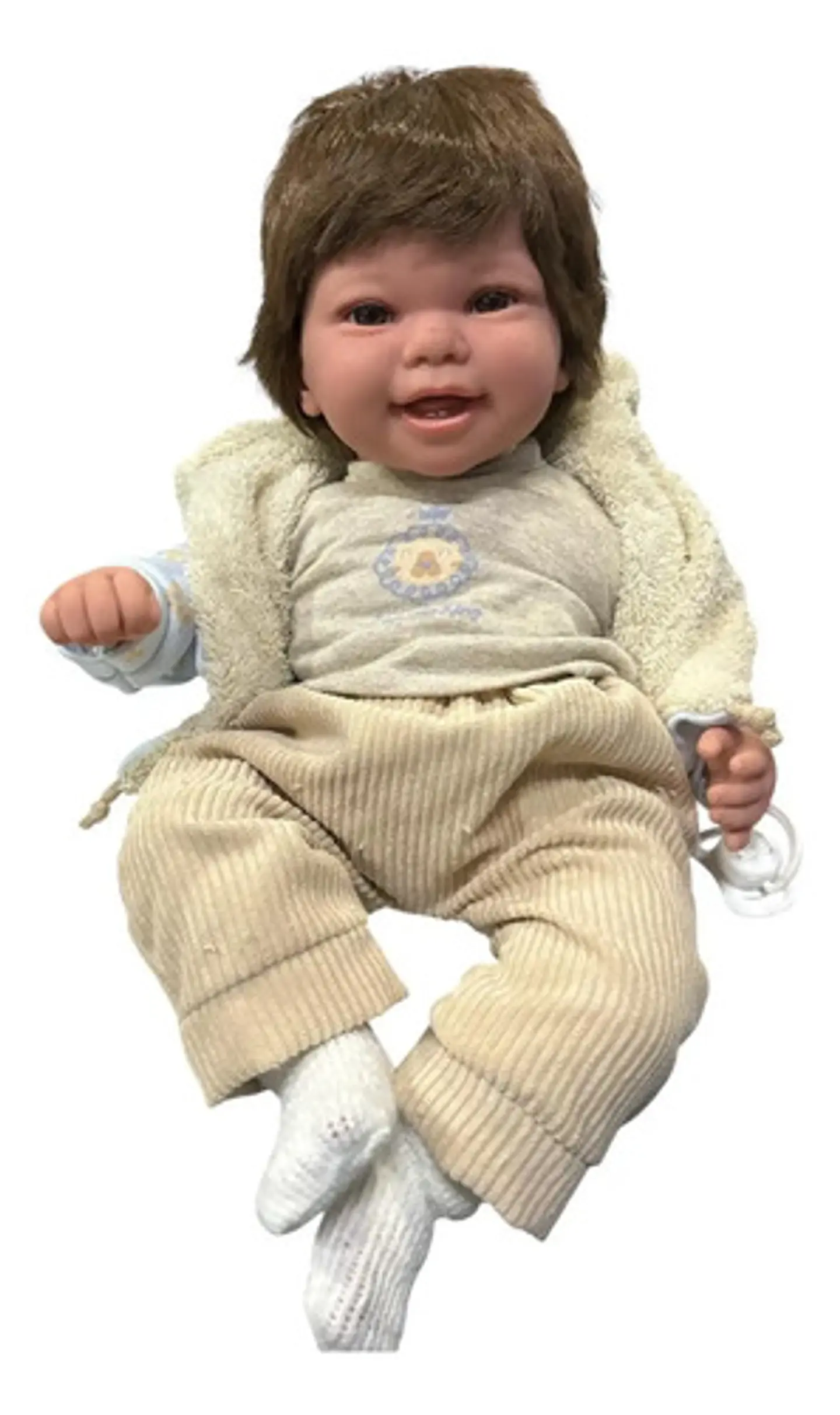 Bebe Reborn Arias España Muñeco Realista Muñeca Risa 3