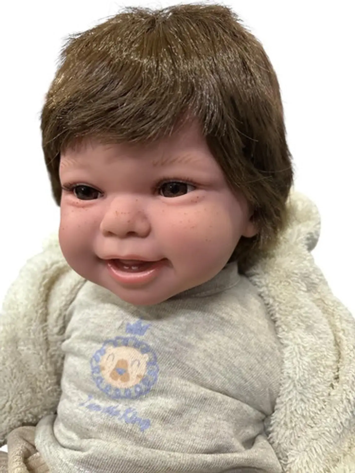 Bebe Reborn Arias España Muñeco Realista Muñeca Risa 4