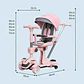 Triciclo 5 En 1 Scooter Carriola Coche Patineta Para Niña - Miniatura 6