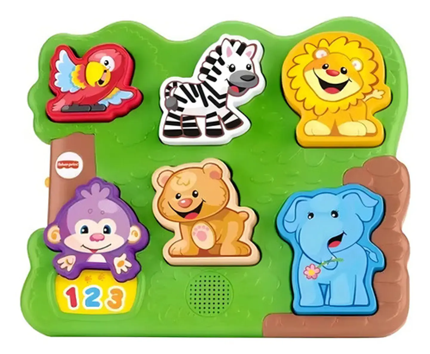 Fisher Price - Rompecabezas Encastrable Cgn03 Color Verde 1