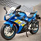 Moto A Escala 1/12 Suzuki Gsx 250r  Luz Sonido  Oficial - Miniatura 1
