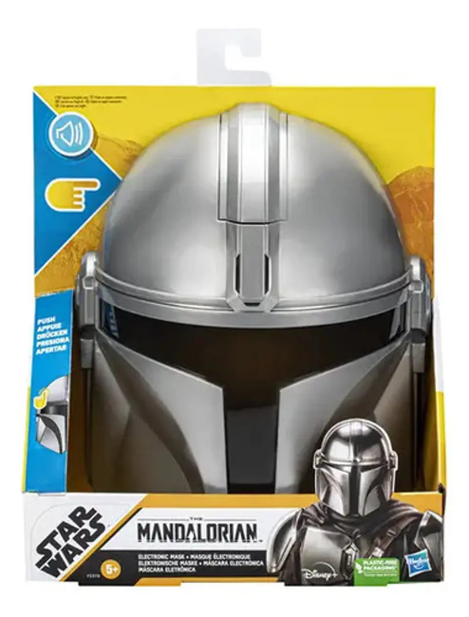 Máscara Electrónica Star Wars The Mandalorian Con Efectos 2