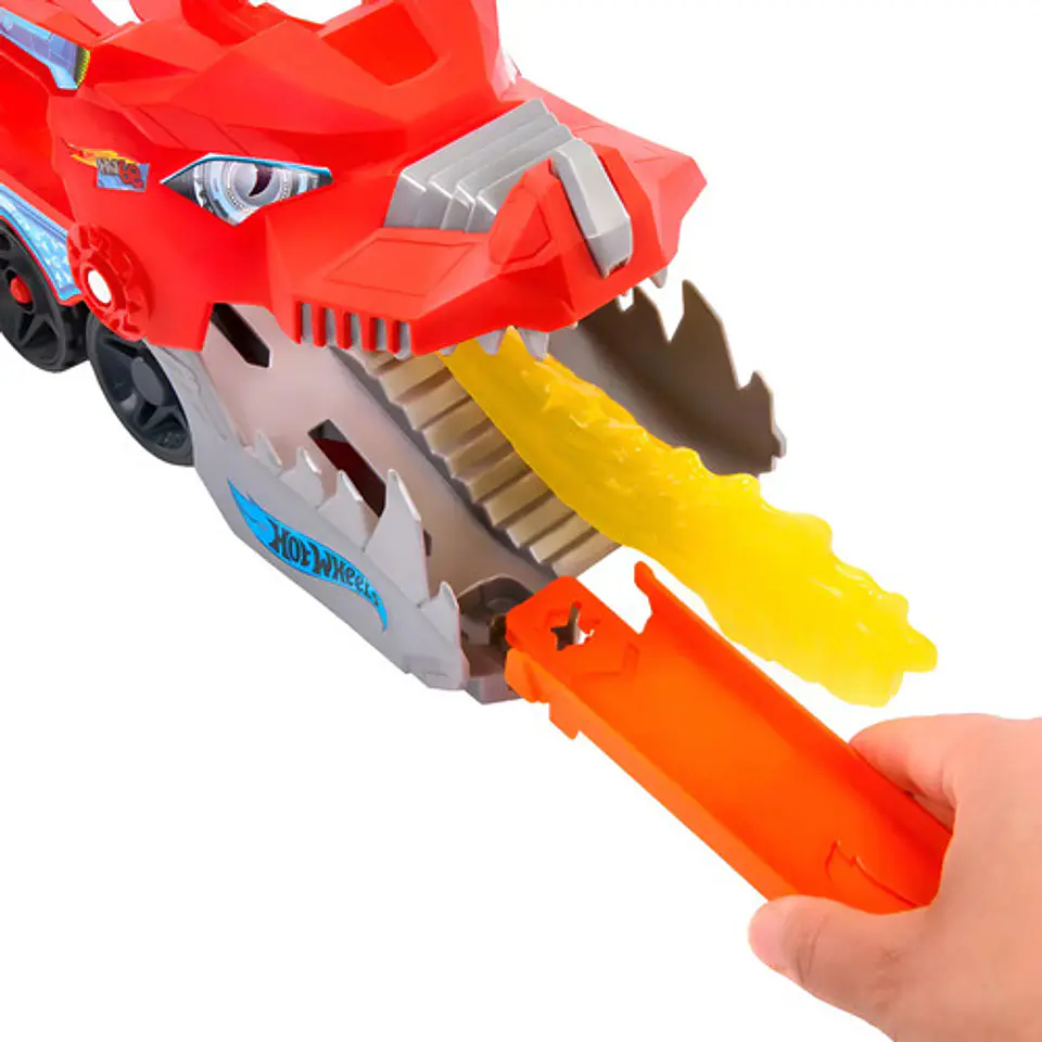 Pista De Juguete Hot Wheels Dragon Supertrailer. Colorido 1