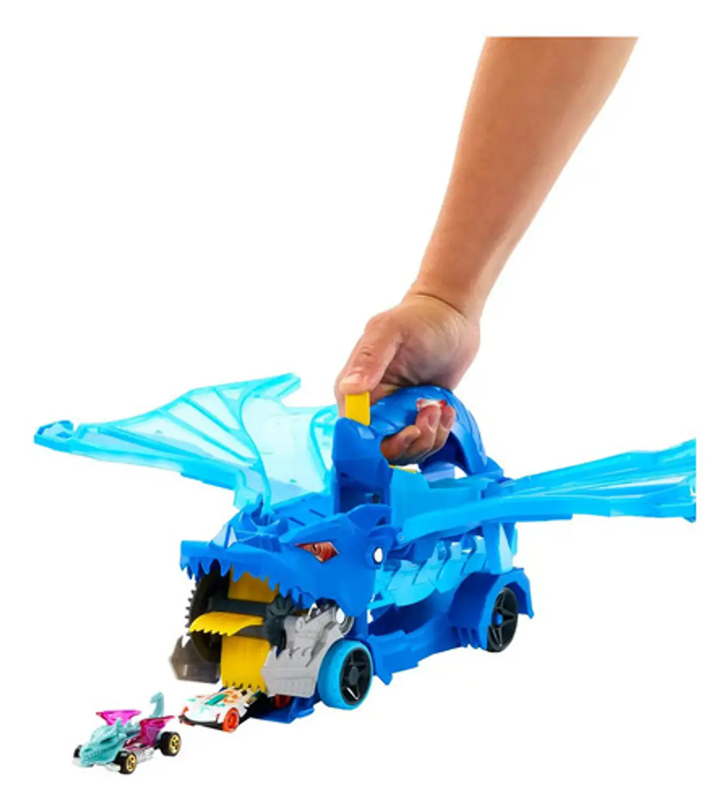 Pista De Juguete Hot Wheels Dragon Supertrailer. Colorido 4