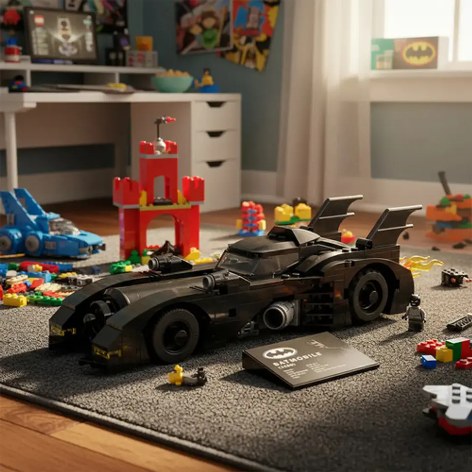 Set De Construcción Armable Batman Batimovil 366pcs Niños 3