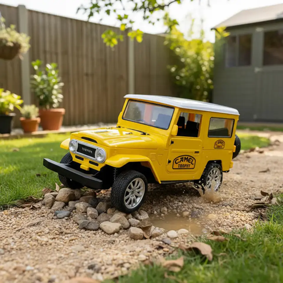 Carro A Control Remoto Toyota Fj40 Luces Y Sonidos 5