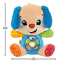 Peluche Puppy Perrito Aprende Conmigo Fisher-price Azul Claro Tamaño Mediano - Miniatura 3