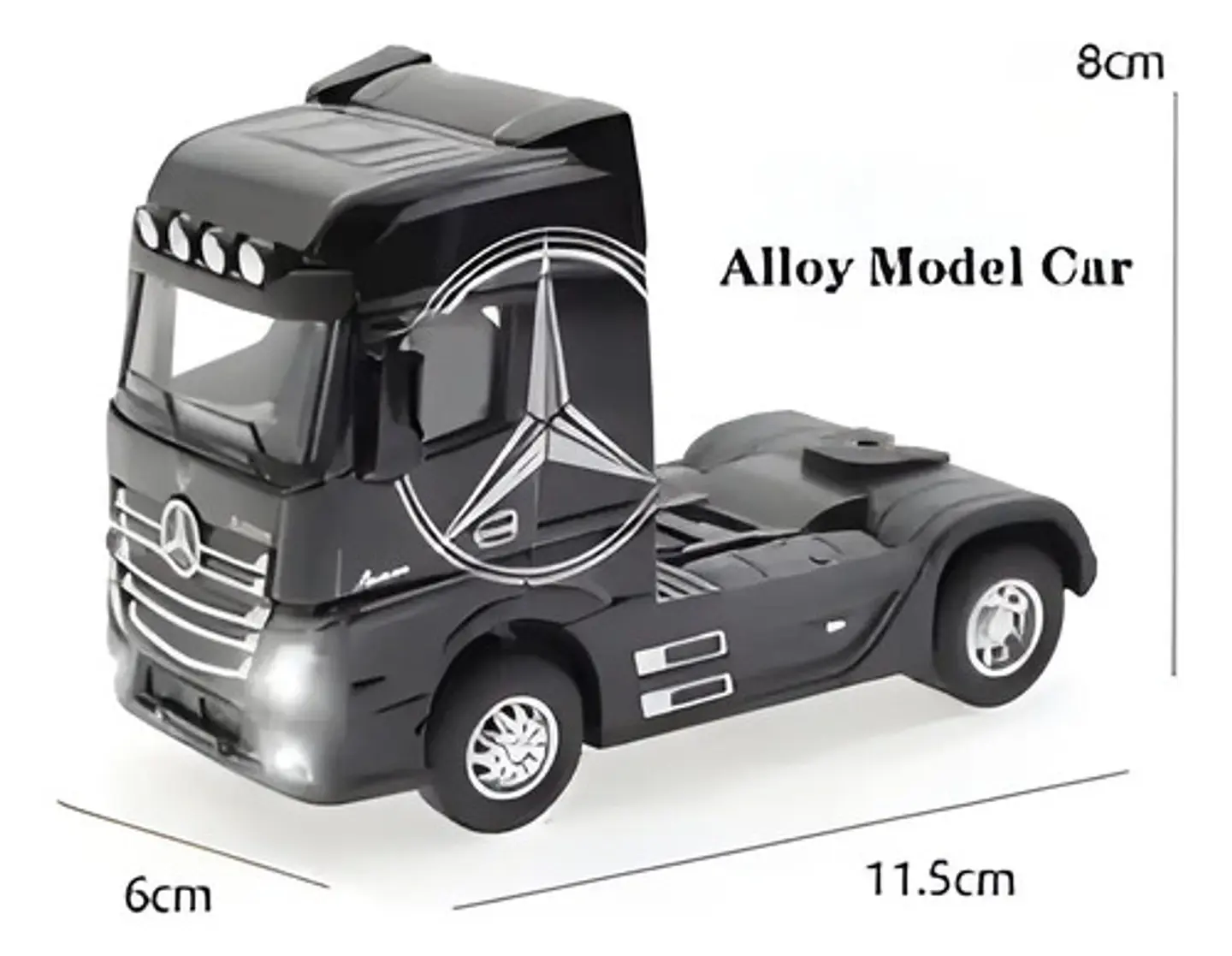 Camion Tractomula Mercedes Benz Niñera Coleccion Escala 1:50 16
