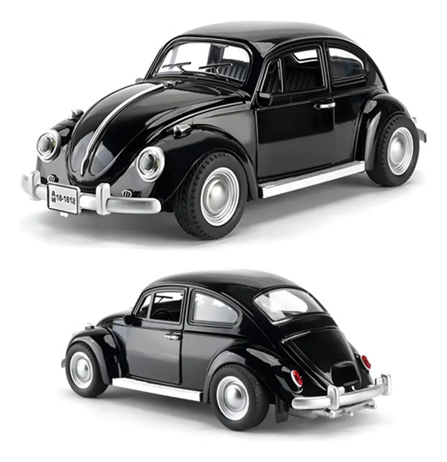 Volkswagen Beetle 1955 Clásico  Metal Coche 1/18 Topolino 7