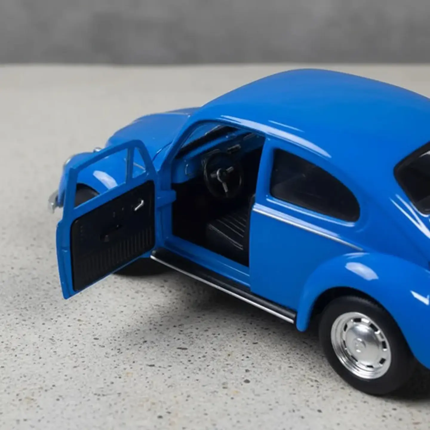 Volkswagen Beetle 1955 Clásico  Metal Coche 1/18 Topolino 22