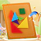 Tangram Magnético Libro Dinosaurio Bloques Rompecabezas - Miniatura 5