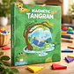 Tangram Magnético Libro Dinosaurio Bloques Rompecabezas - Miniatura 8