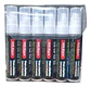 Marcadores Tiza Liquida Punta Reversible 6 Und Blancos - Miniatura 2