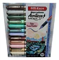 Marcadores Pastel Acrílicos X 12 Unds Punta Pincel Offi-esco - Miniatura 6