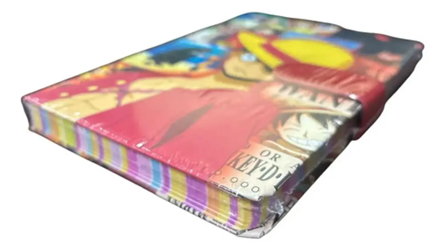 Libreta Cuaderno One Piece Color Rojo 2