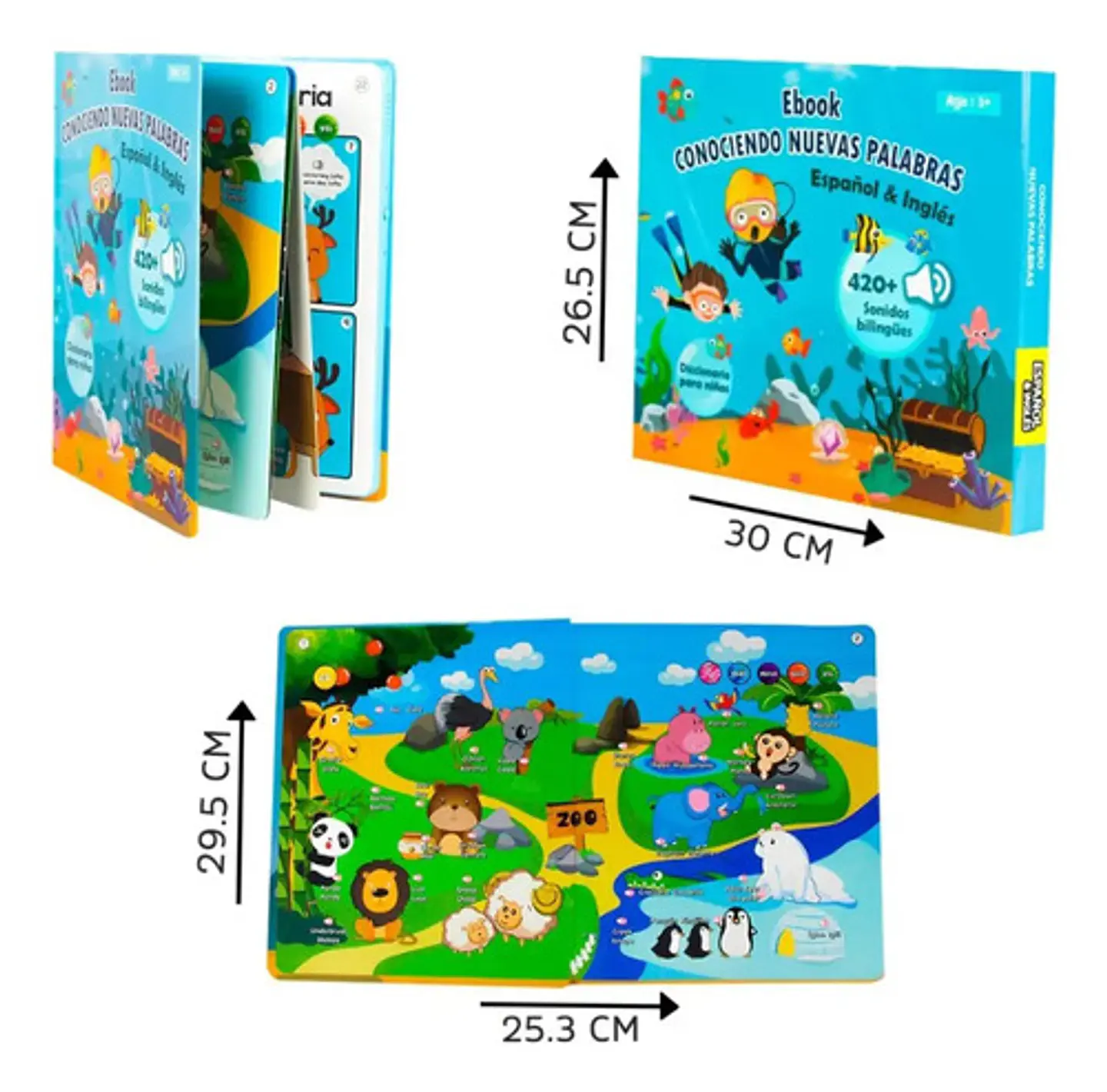 Audiolibro Interactivo Didáctico Aprendizaje Bilingüe 3