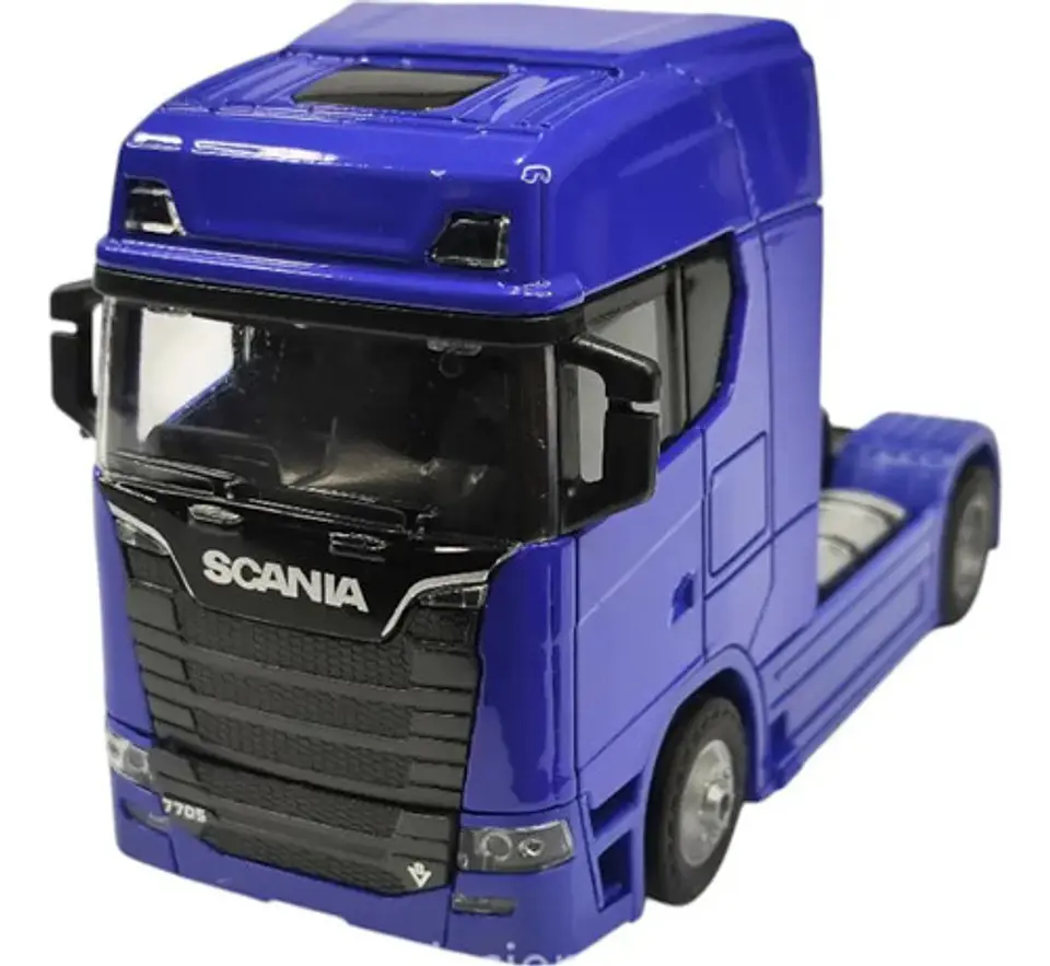 Cabezote Escala Camion Scania Coleccion Luces Sonido 12