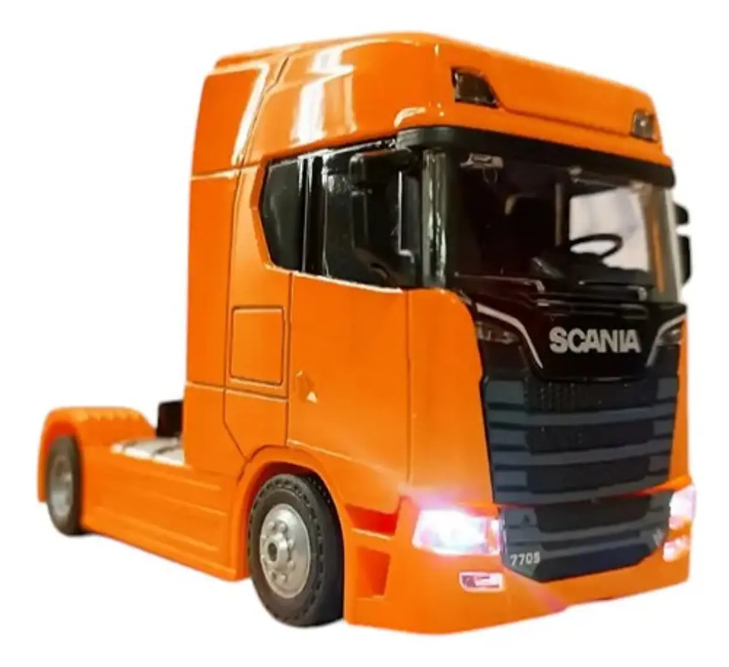 Cabezote Escala Camion Scania Coleccion Luces Sonido 24