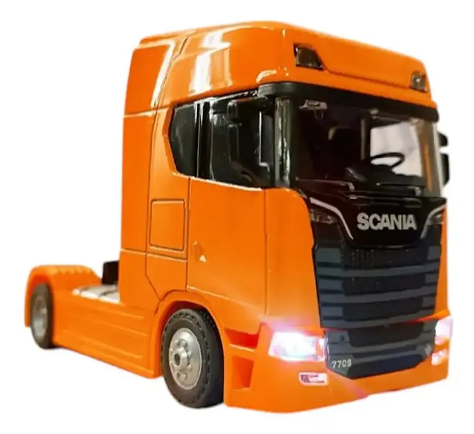 Cabezote Escala Camion Scania Coleccion Luces Sonido 24