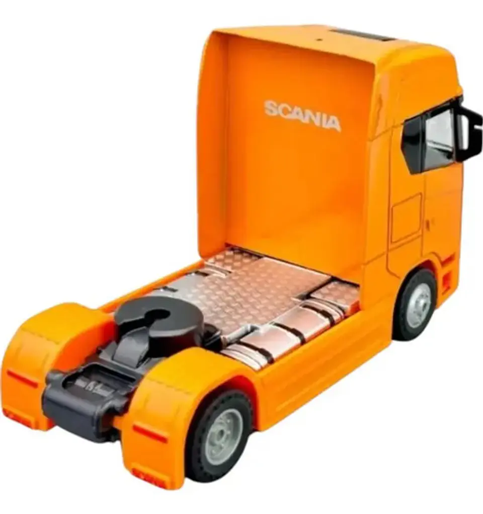 Cabezote Escala Camion Scania Coleccion Luces Sonido 26