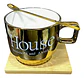 Pocillo Taza Mug Ceramica Para Te Cafe 200 Ml Base Madera - Miniatura 4