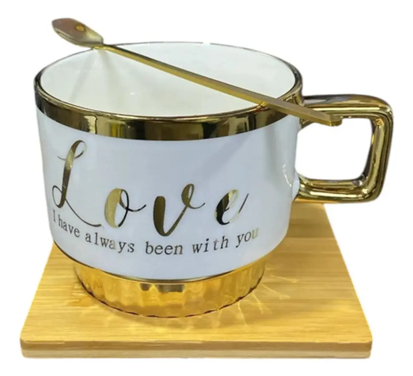 Pocillo Taza Mug Ceramica Para Te Cafe 200 Ml Base Madera 10