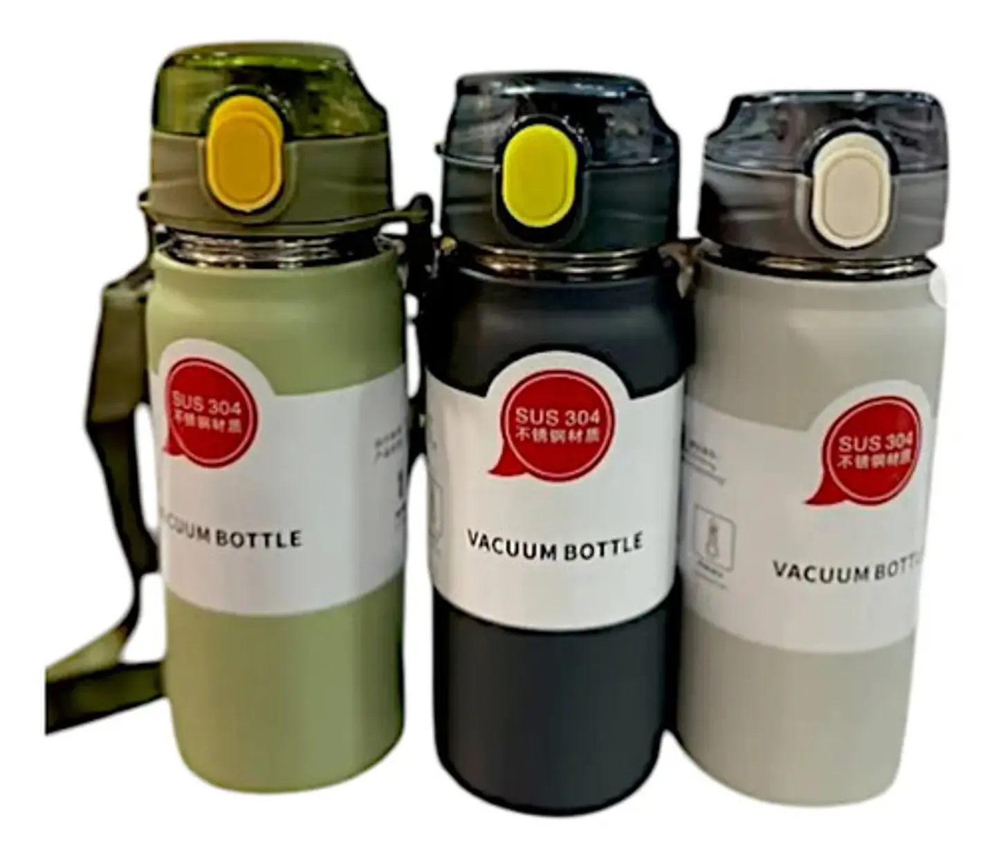 Termo Portatil Deportivo Botella 600 Ml Acero Inoxidable 2