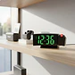 Reloj Despertador Electrónico Led Sobremesa Con Proyector - Miniatura 14