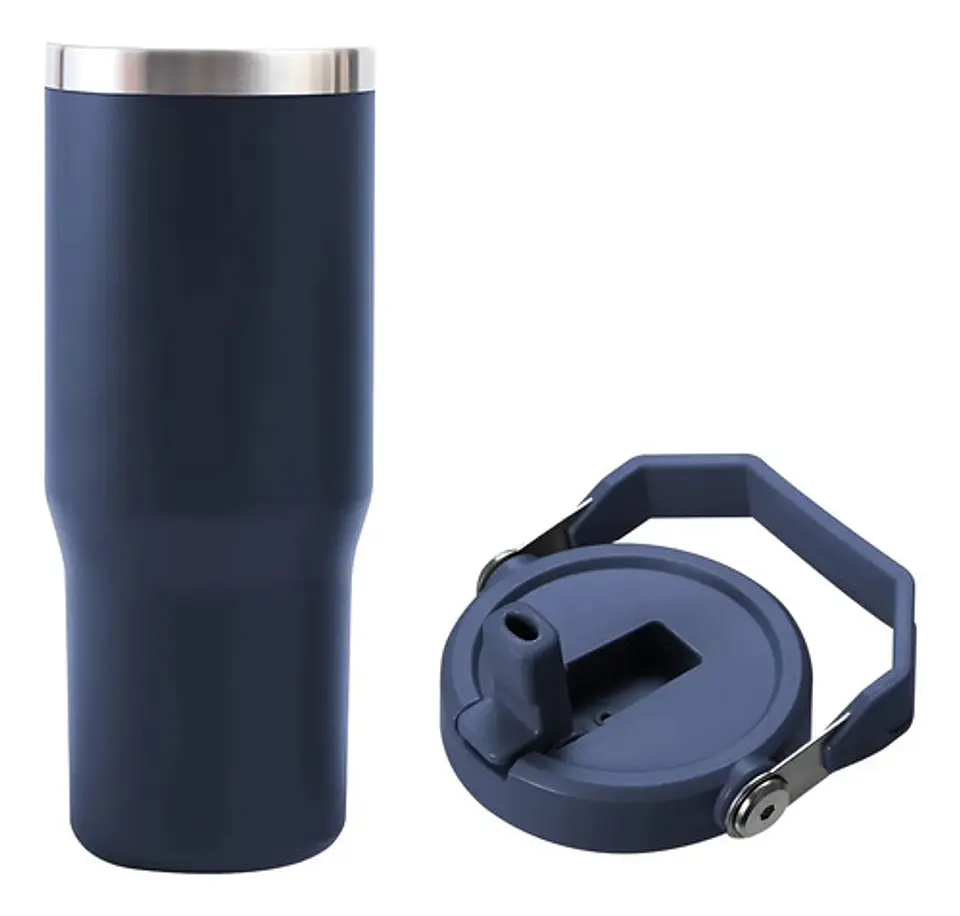 Termo Vaso Pitillo Deportivo Portatil Termico 890ml 1