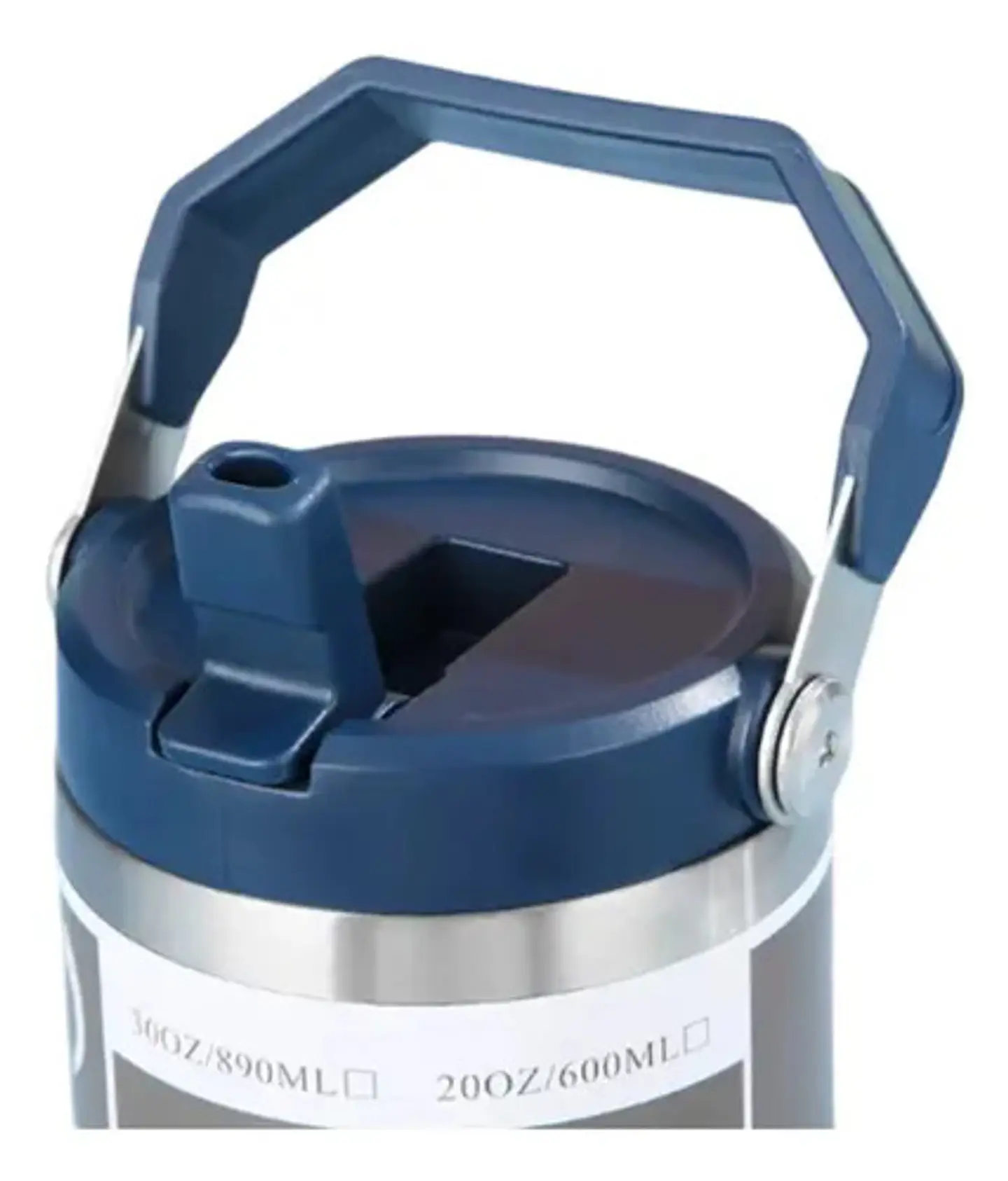 Termo Vaso Pitillo Deportivo Portatil Termico 890ml 23
