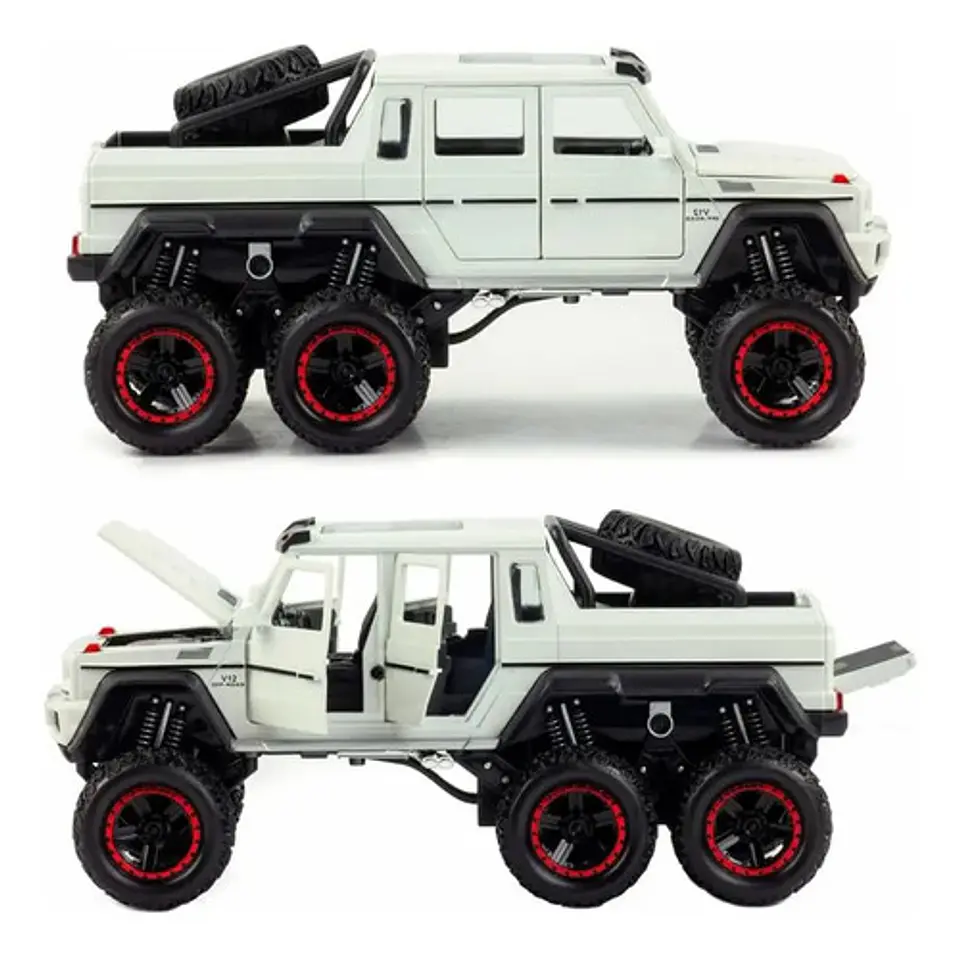 Camioneta Mercedes Benz G63 Amg 6x6 Coleccion Escala 1:22 2