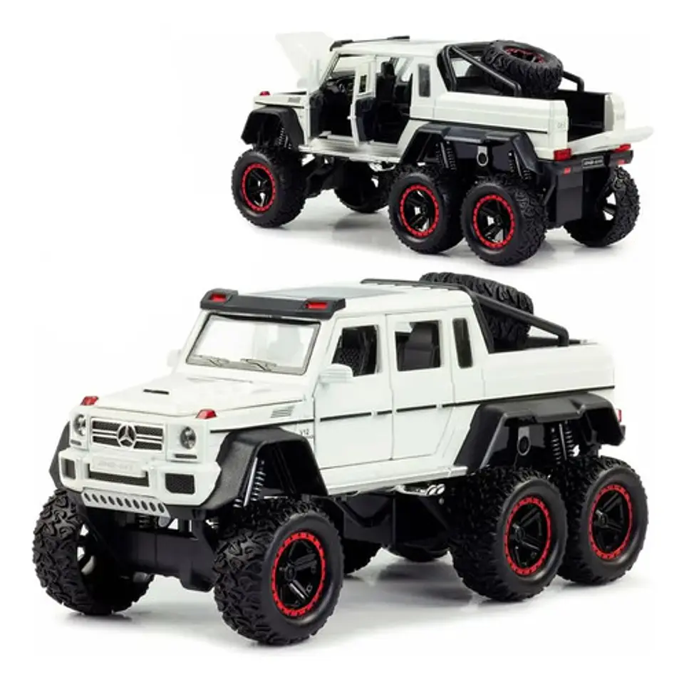 Camioneta Mercedes Benz G63 Amg 6x6 Coleccion Escala 1:22 3