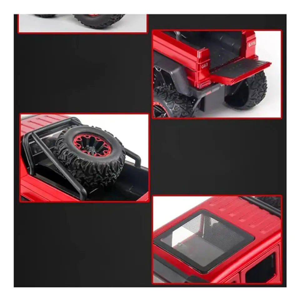 Camioneta Mercedes Benz G63 Amg 6x6 Coleccion Escala 1:22 12