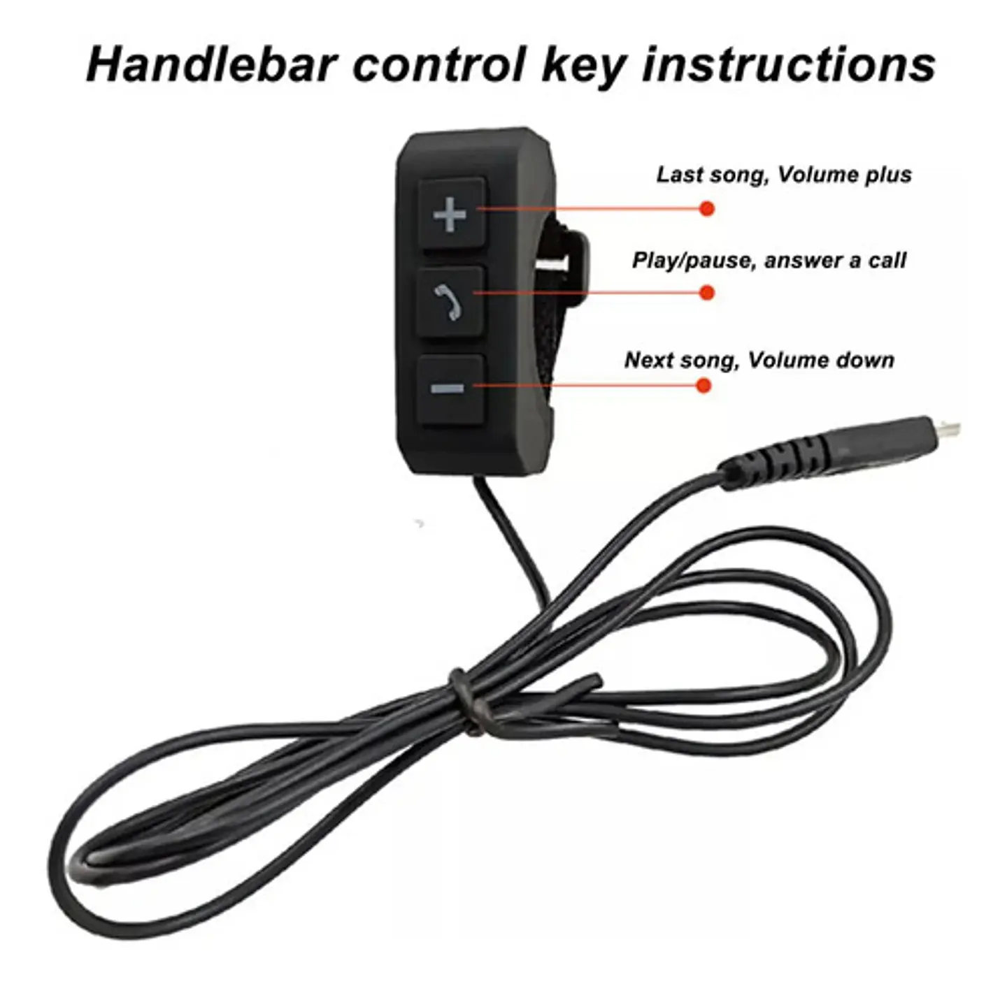 Audífono Manos Libres Buetooth Para Casco Intercomunicador 3
