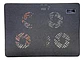 Base Refrigerante Pc Tornado 5 Ventiladores Kl331 - Miniatura 3