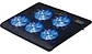 Base Refrigerante Pc Tornado 5 Ventiladores Kl331 - Miniatura 4
