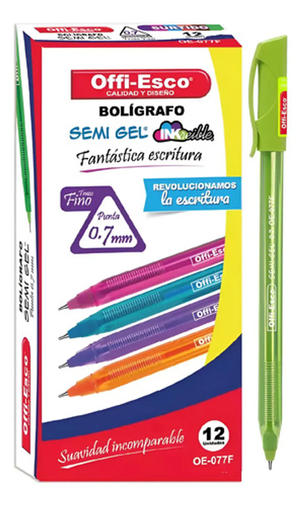Bolígrafo Semi Gel 0.7m Oe-077f 5
