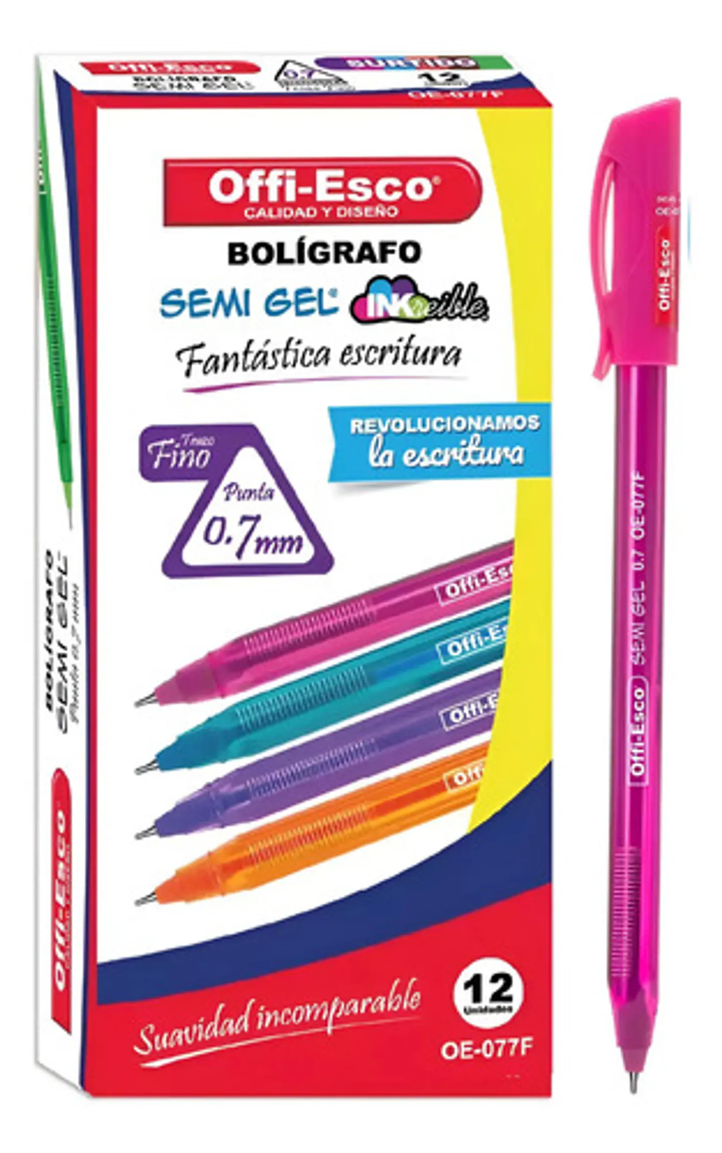 Bolígrafo Semi Gel 0.7m Oe-077f 10